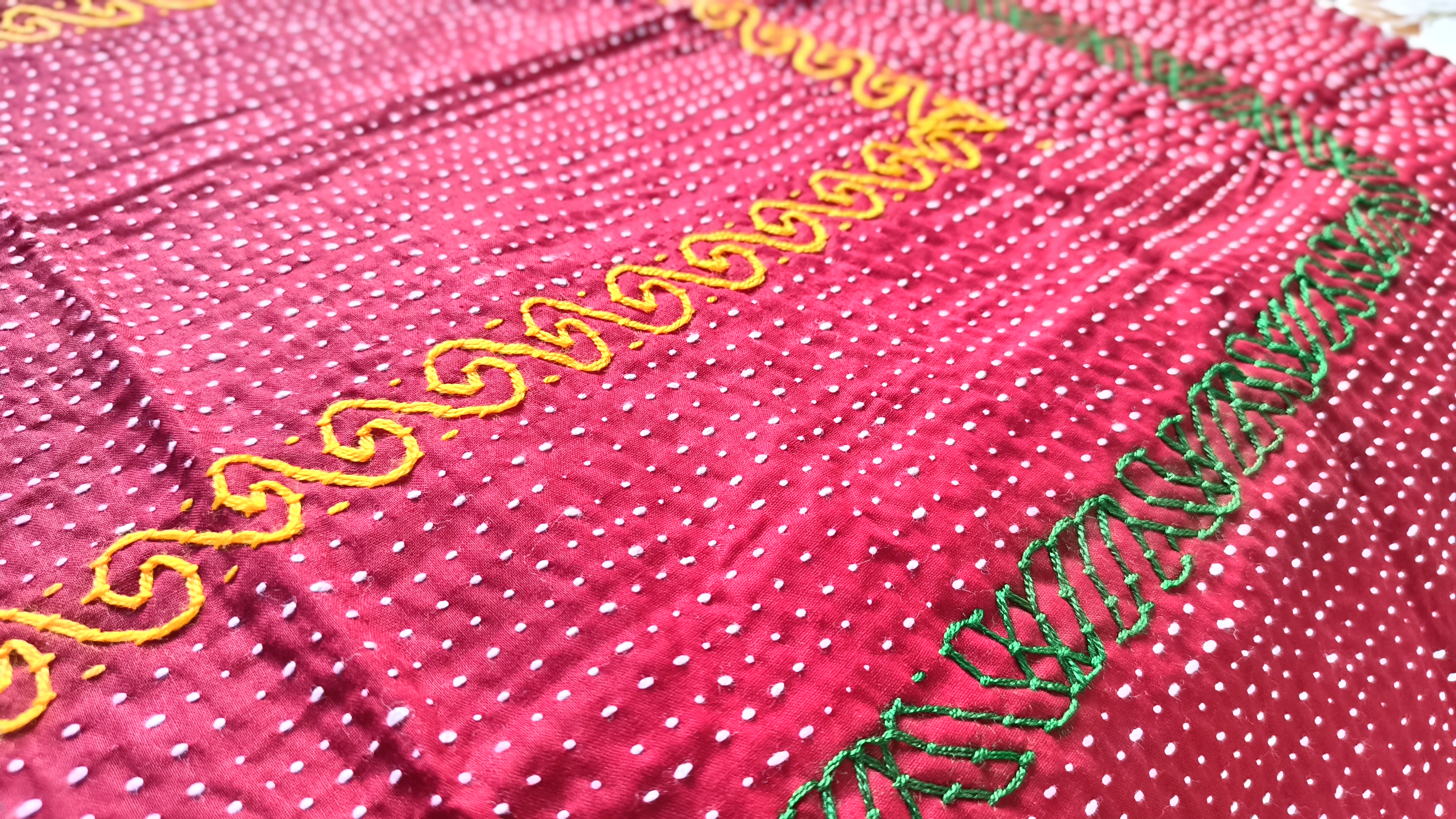 Rose Red | Premium Baby Nokshi katha | 1 Pc thumbnail 2